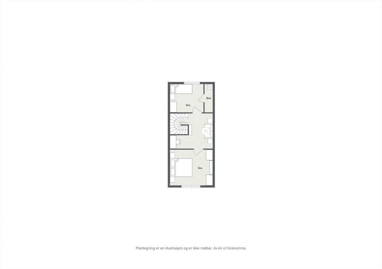 Plantegning - 2 etasje Galleribilde