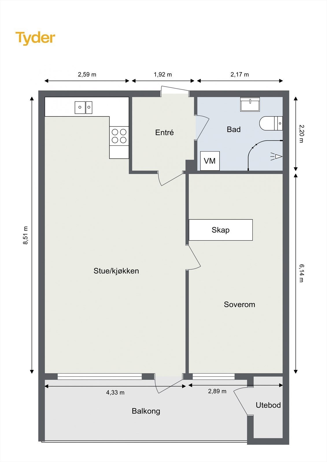 Plantegning. Galleribilde