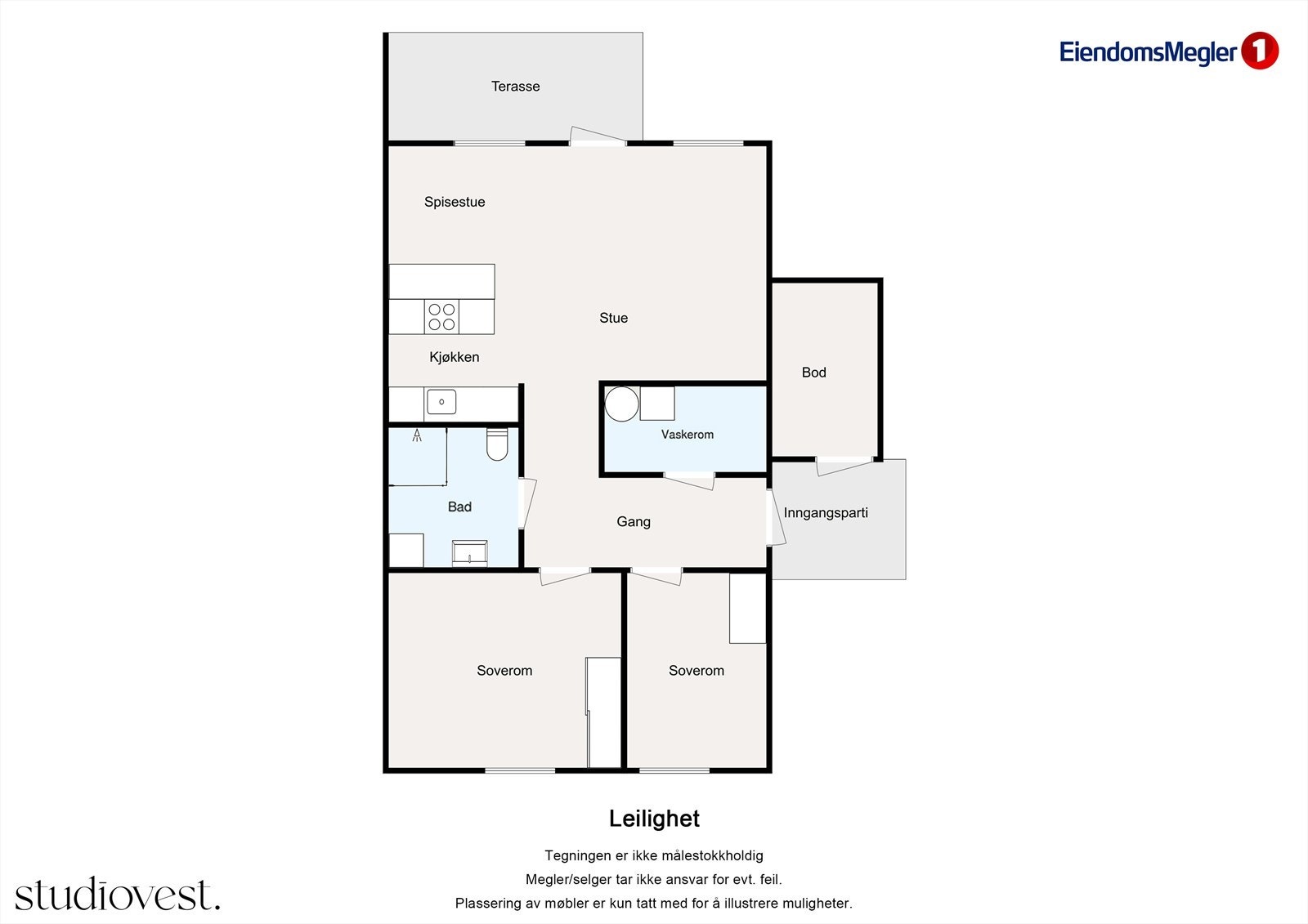 Planskisse Galleribilde