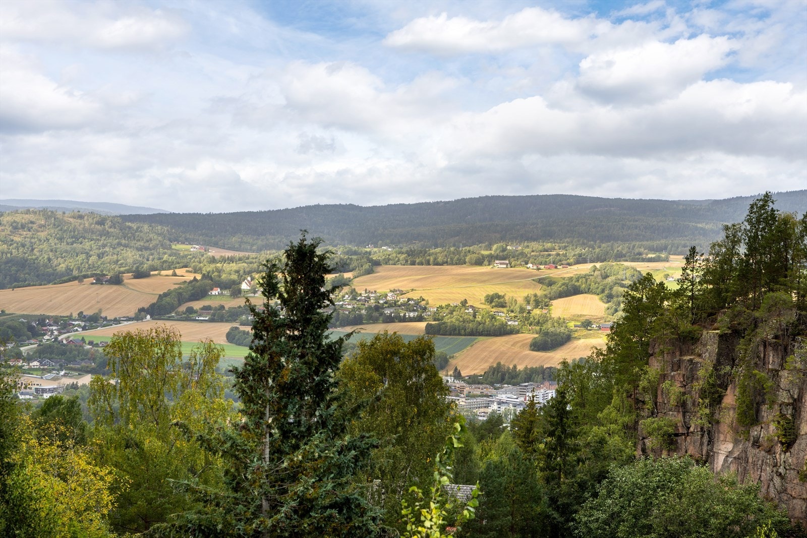 Stor utsikt og gode solforhold Galleribilde