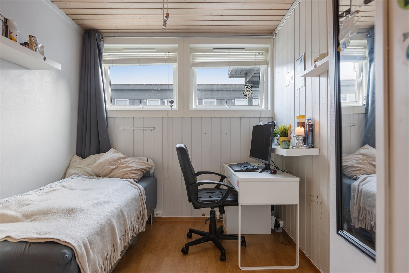 Soverommene er av god størrelse med fleksible møbleringsmuligheter. Galleribilde