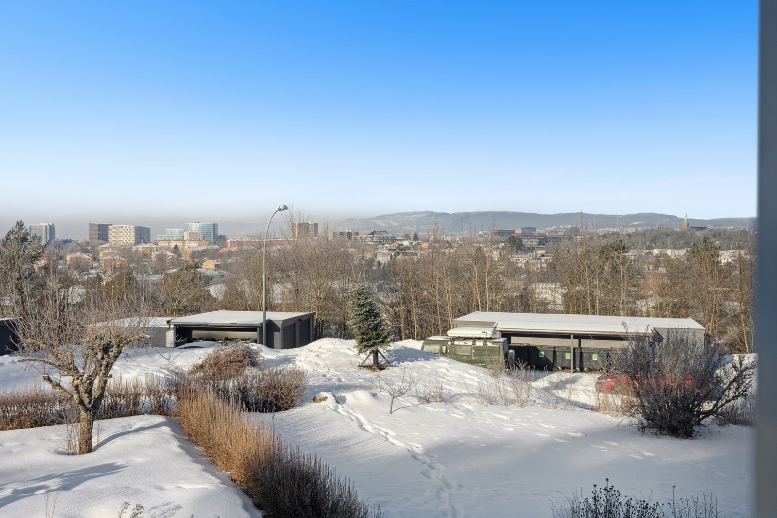 Utsikt fra boligen. Galleribilde