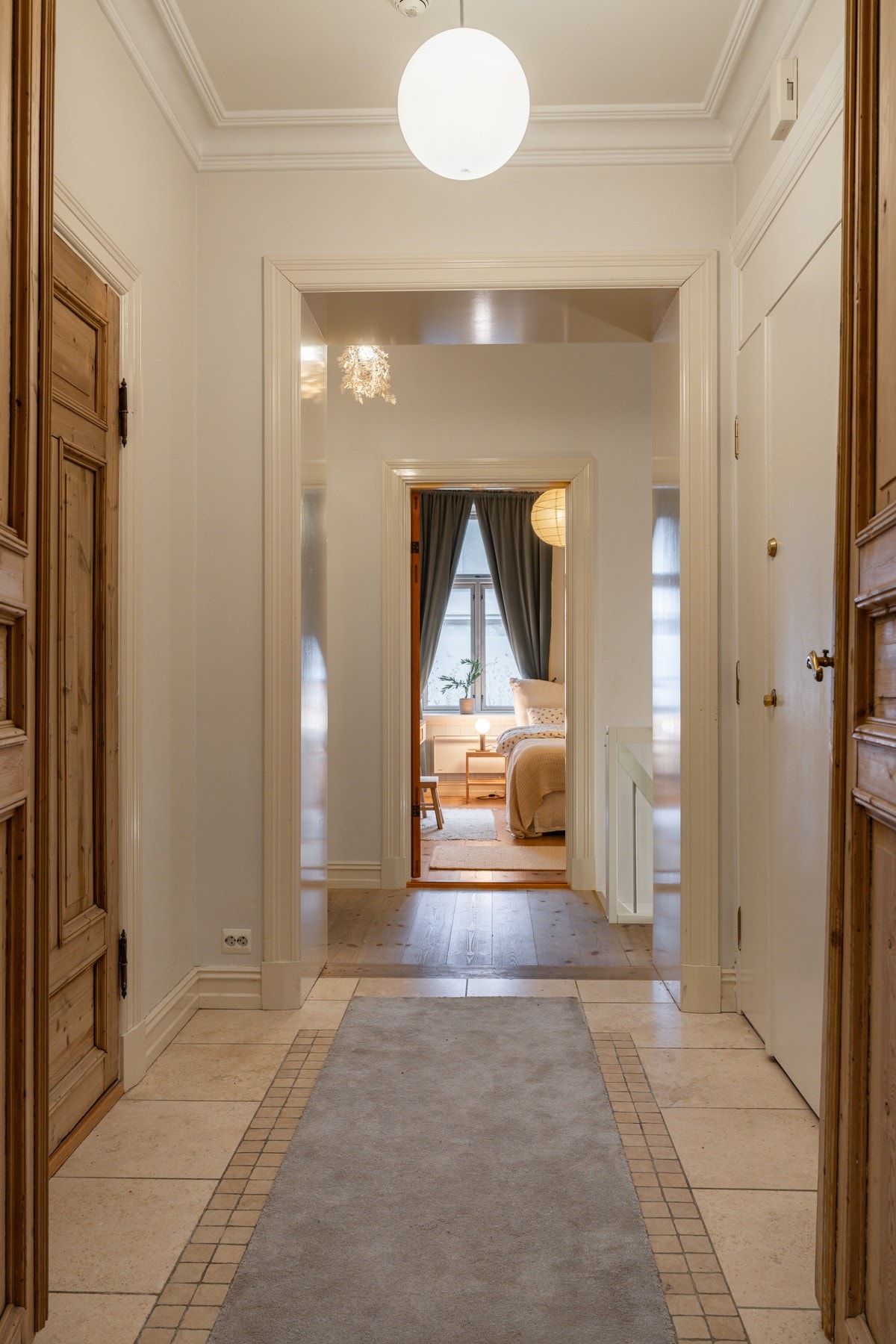 Naturlig adkomst til øvrige rom. Galleribilde