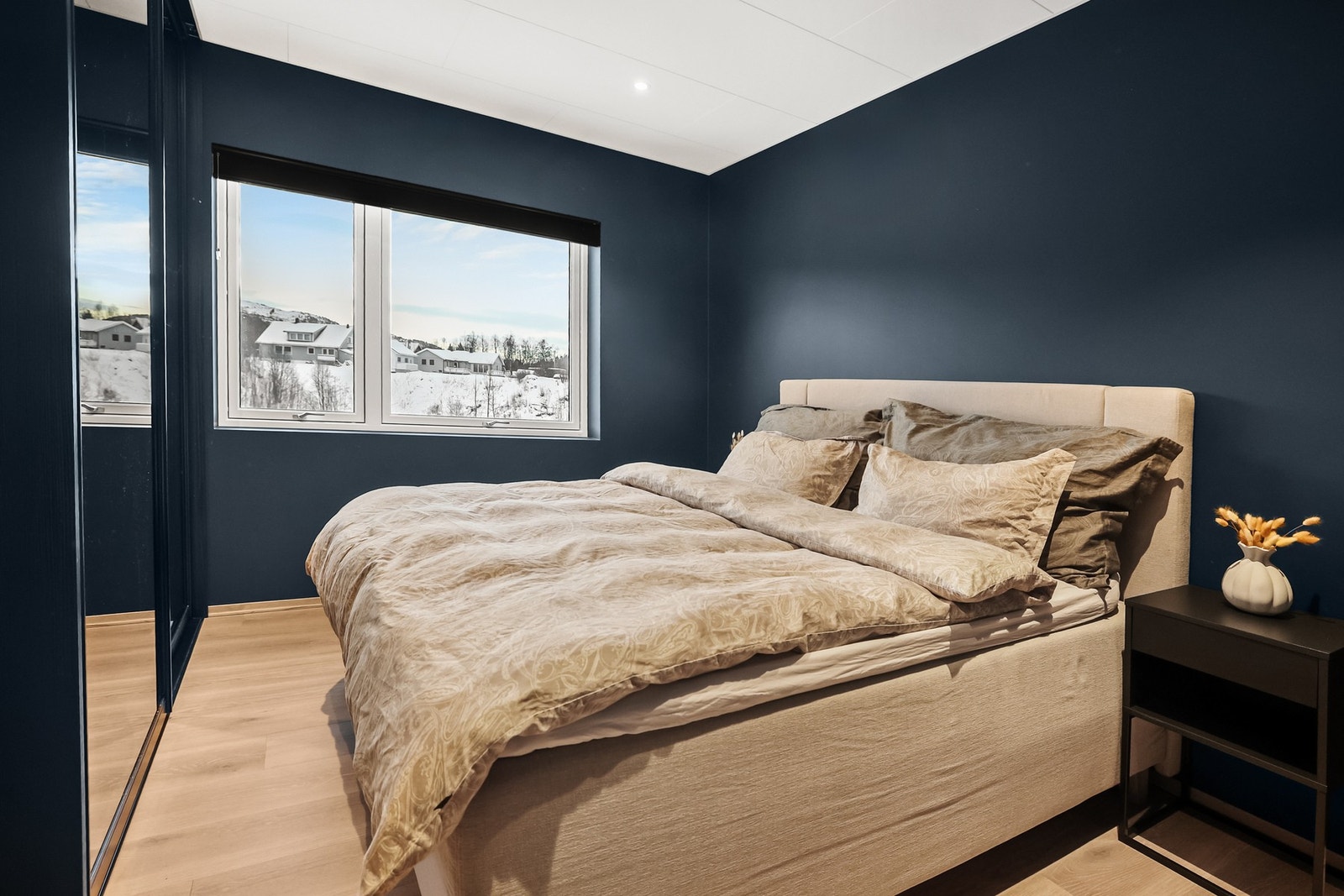 Det er to soverom i leiligheten. Galleribilde