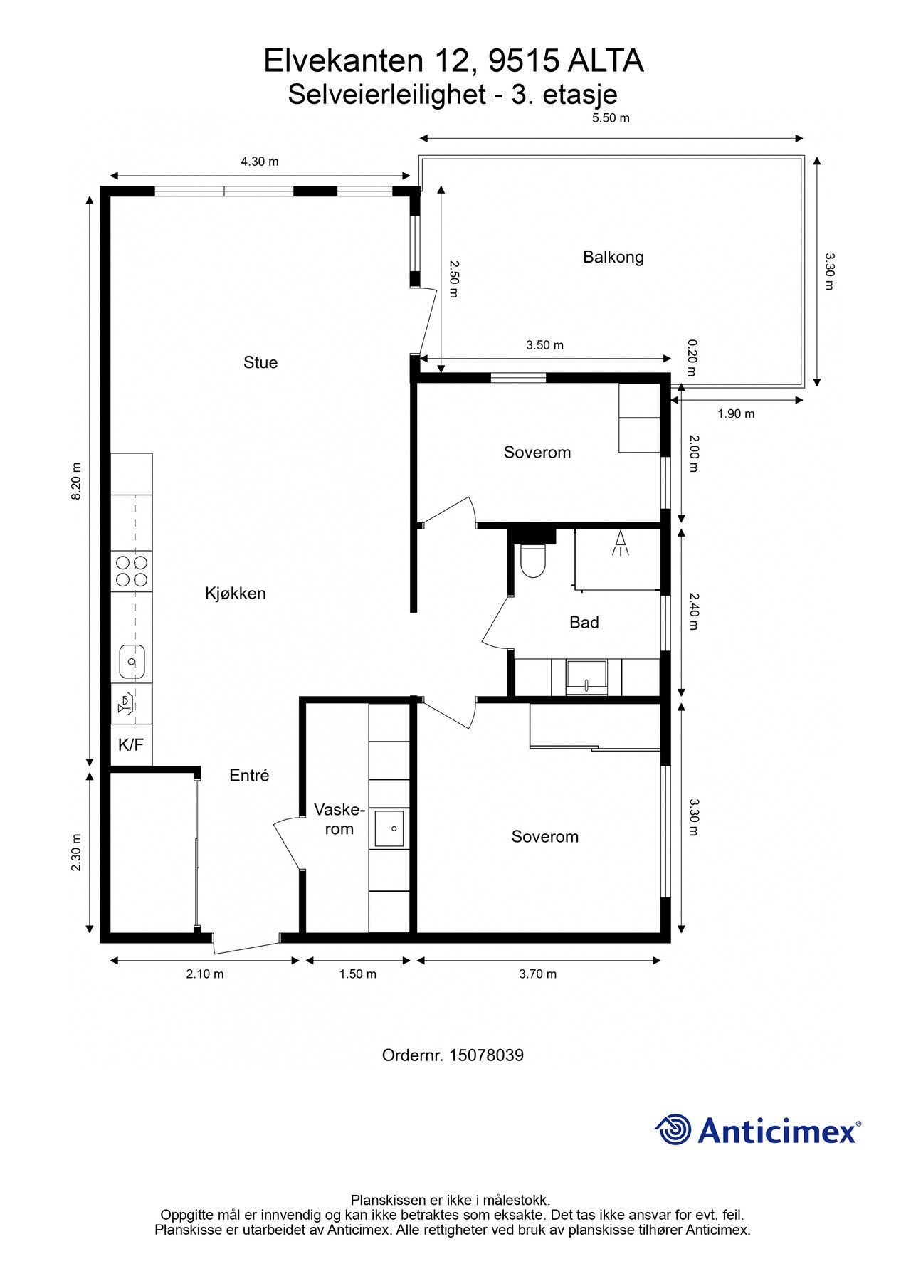 Plantegning. Galleribilde