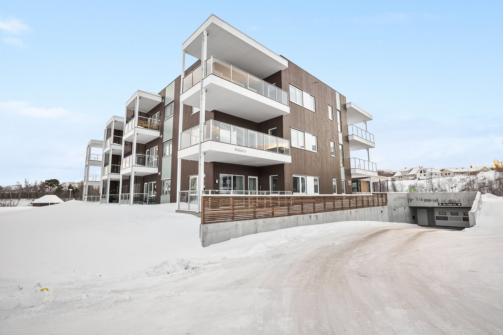 Leiligheten ligger fint til i rolige omgivelser på Kronstad. Galleribilde