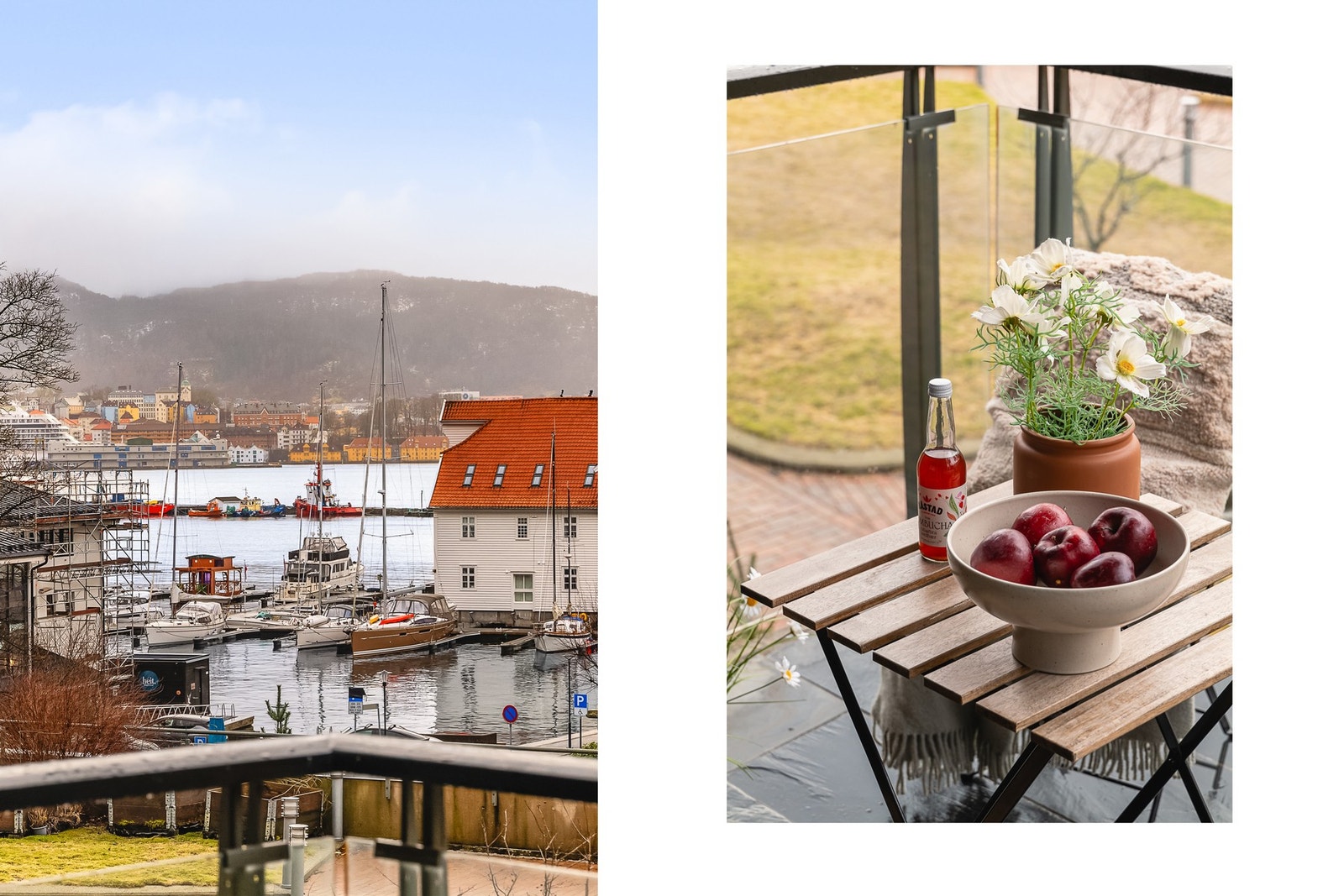 - Et flott uterom med ettermiddags- og kveldssol - Galleribilde