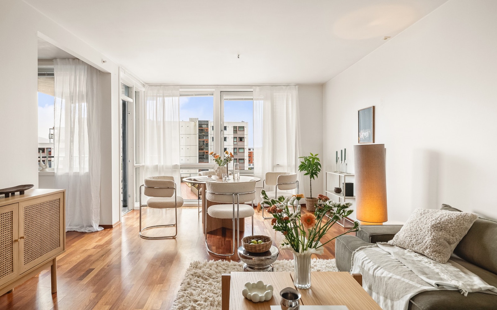 - En innholdsrik og velholdt 3-roms borettslagsleilighet med attraktiv og sentral beliggenhet i Sandviken - Galleribilde