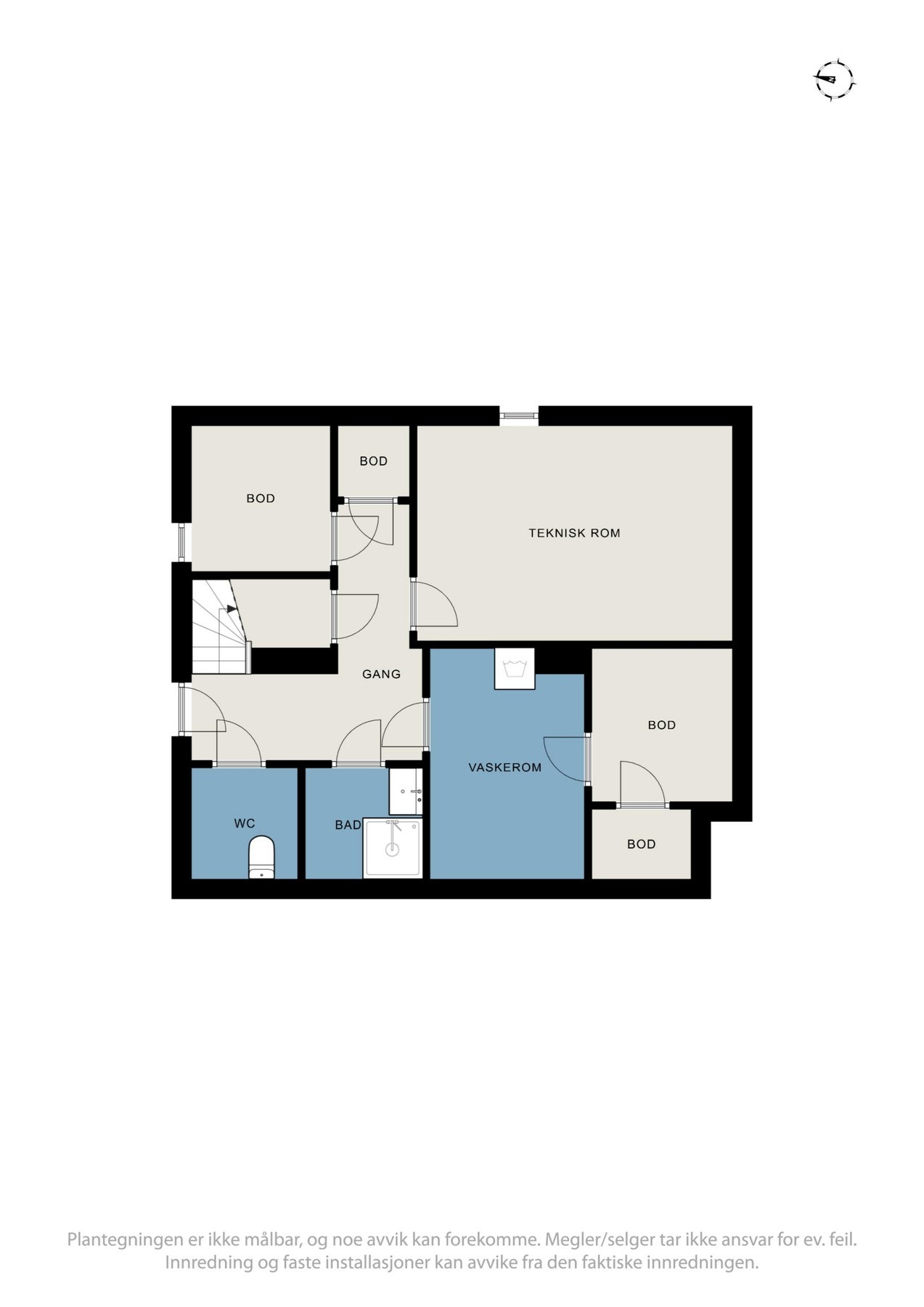 Plantegninger kjeller Galleribilde