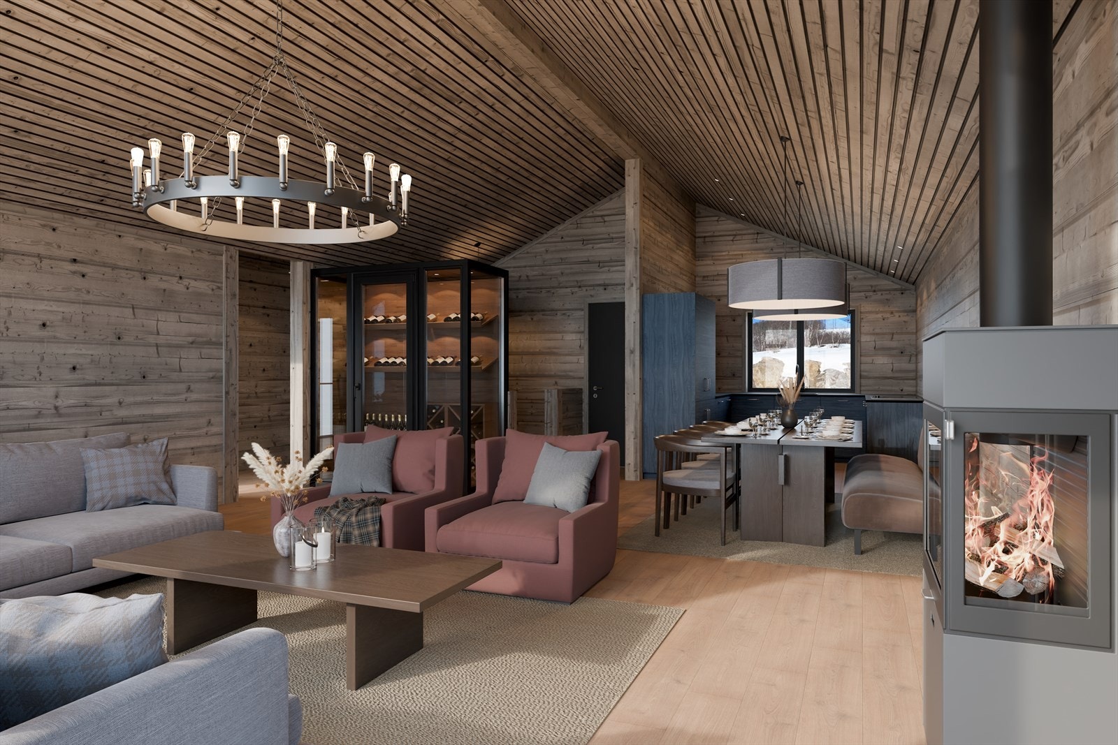 Vinrom medfølger ikke. Galleribilde