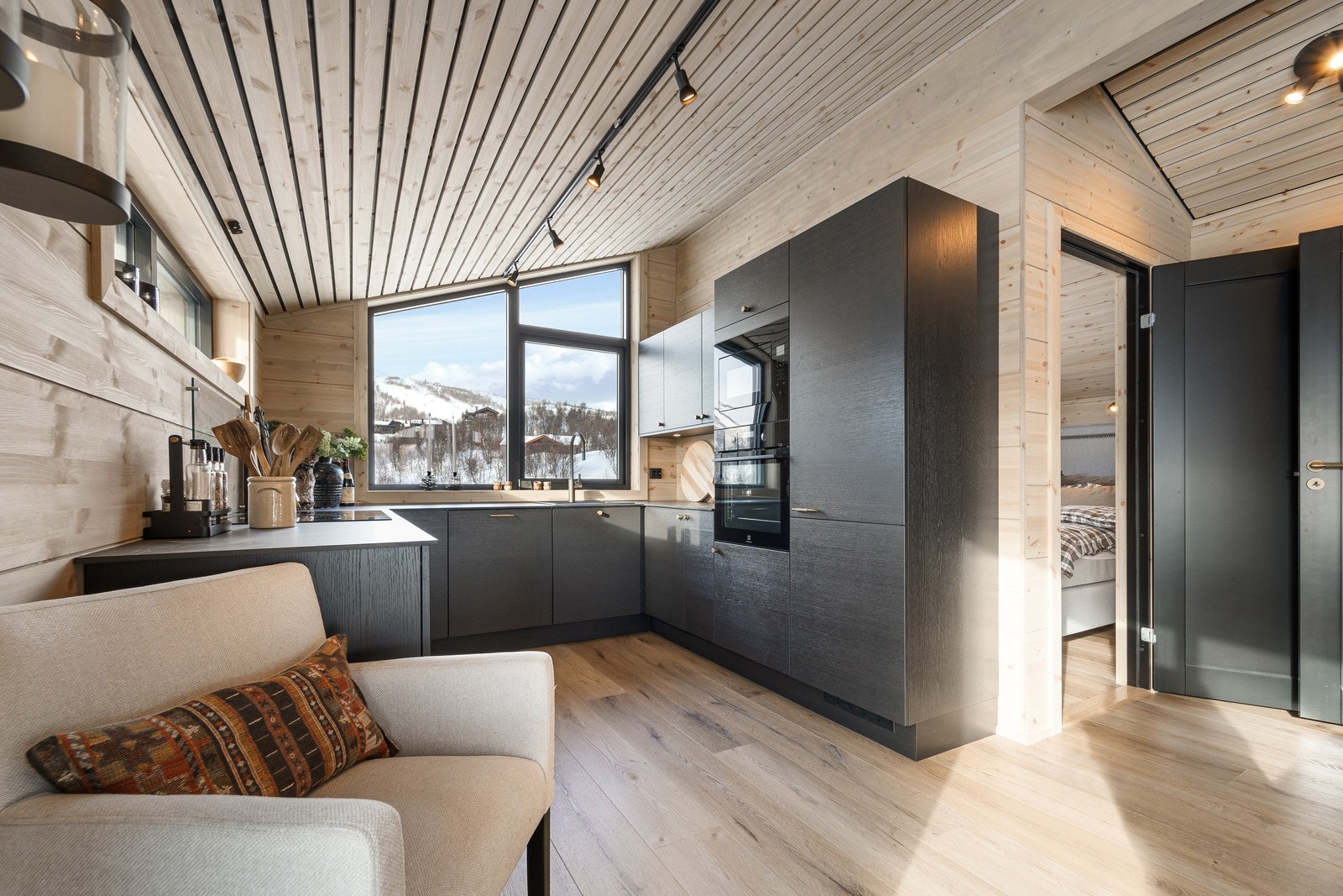 Kjøkken som medfølger(bilde er fra annen hytte men har identiske kvaliteter) Galleribilde