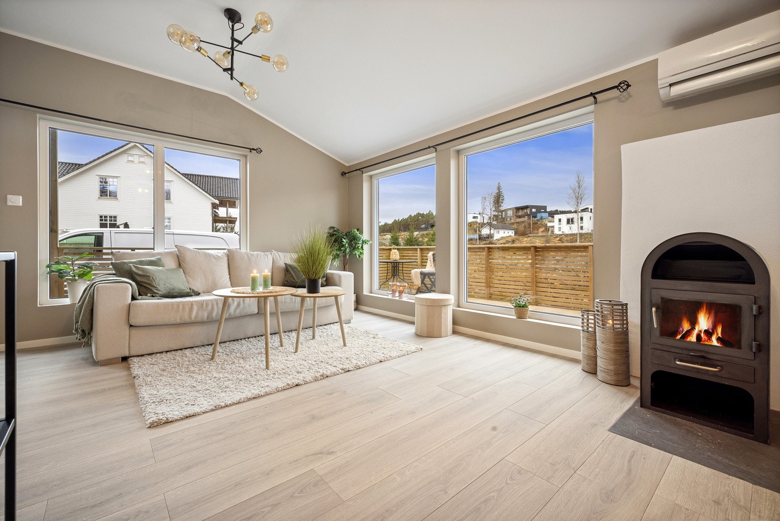 Samtlige av vinduene er skiftet i 2024, 3-lags glass Galleribilde