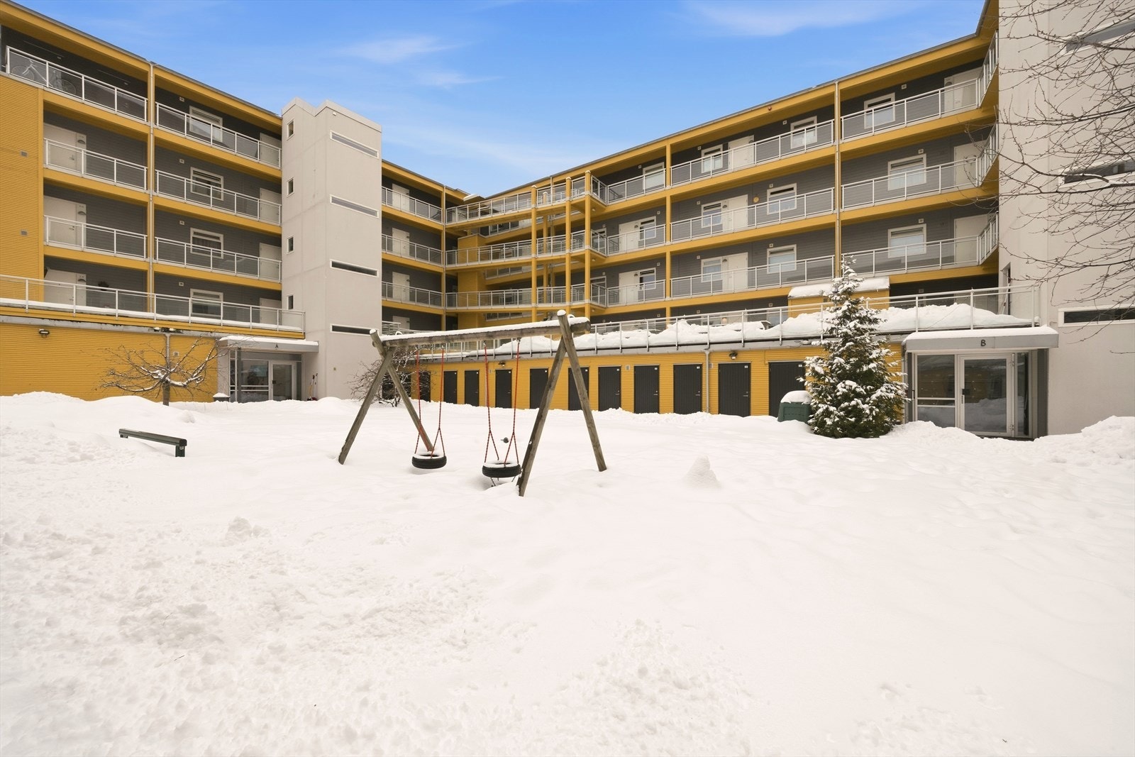 Fine fellesarealer for borettslaget Galleribilde