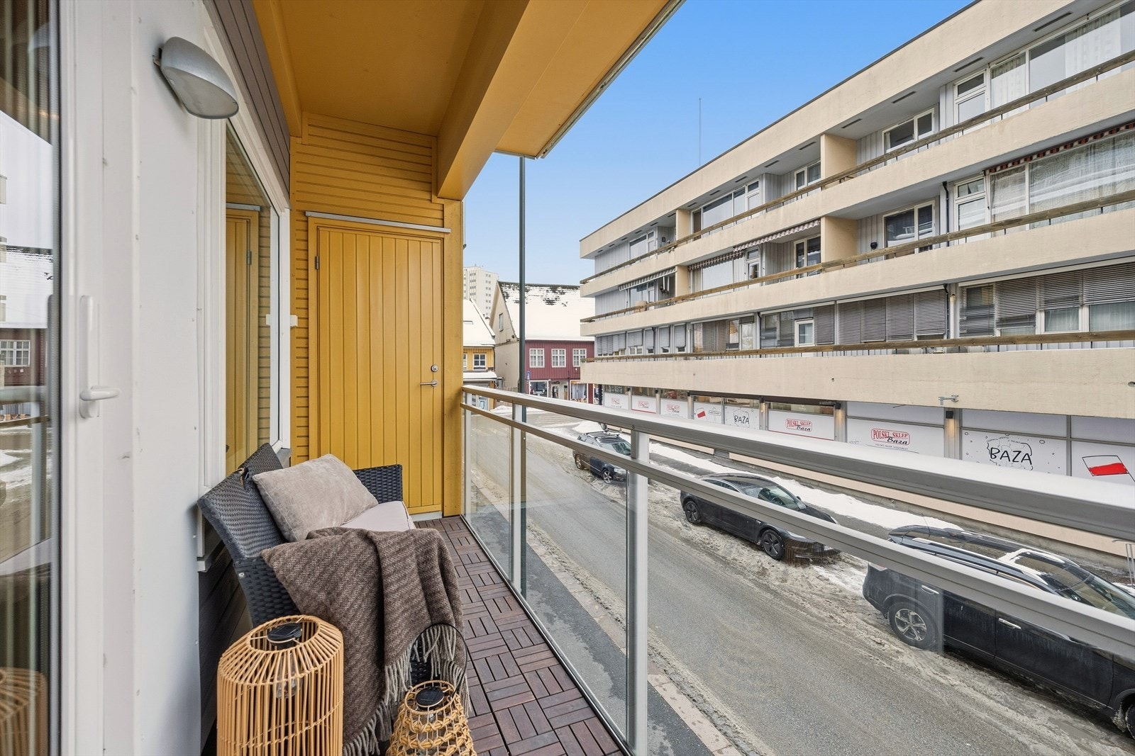 Adkomst til balkong fra stuen Galleribilde