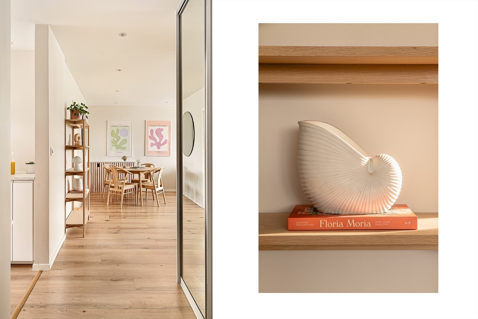 Skyvedørsgarderoben i entré/gang er fra 2025. Galleribilde