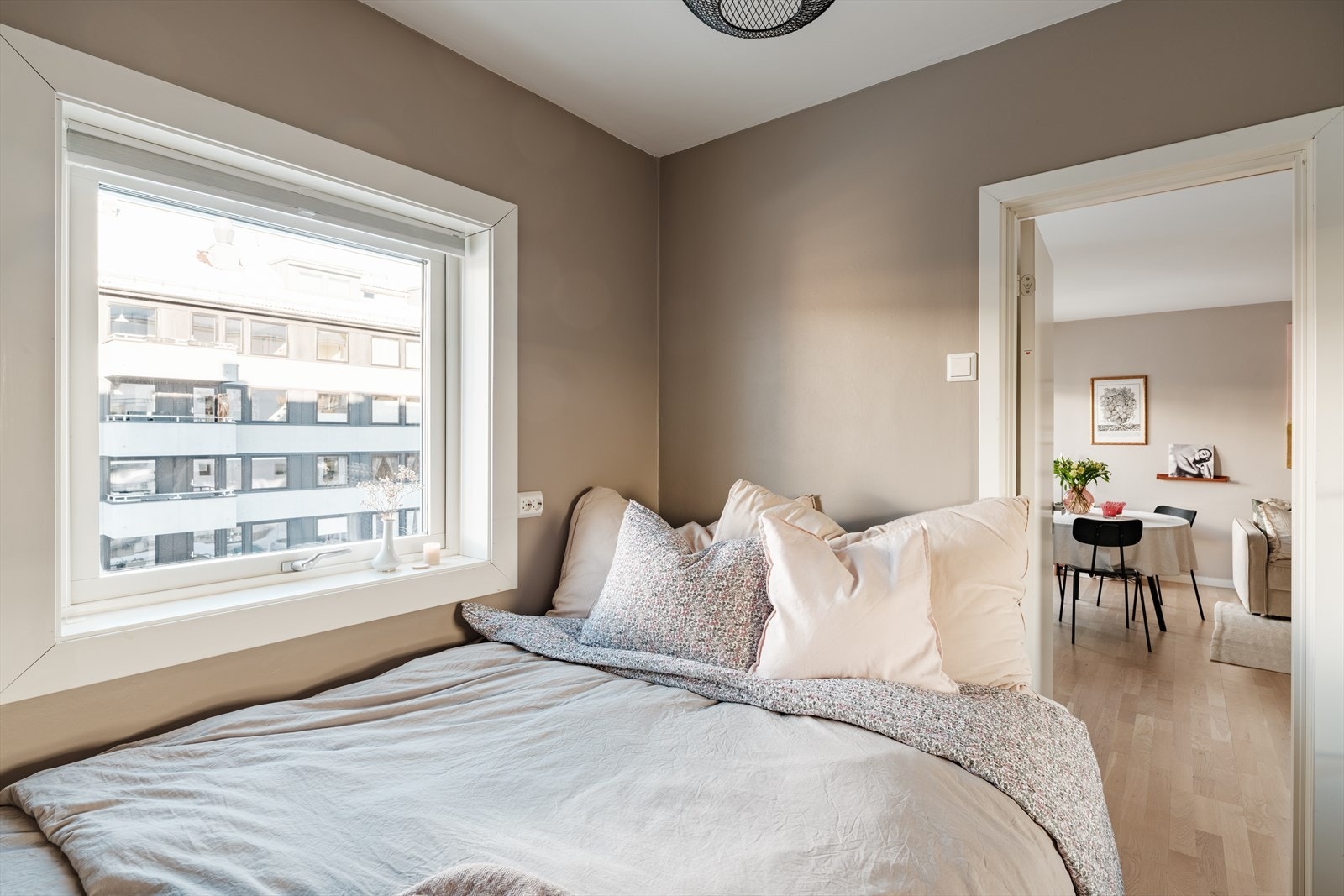 Soverommet har plass til dobbeltseng. Galleribilde