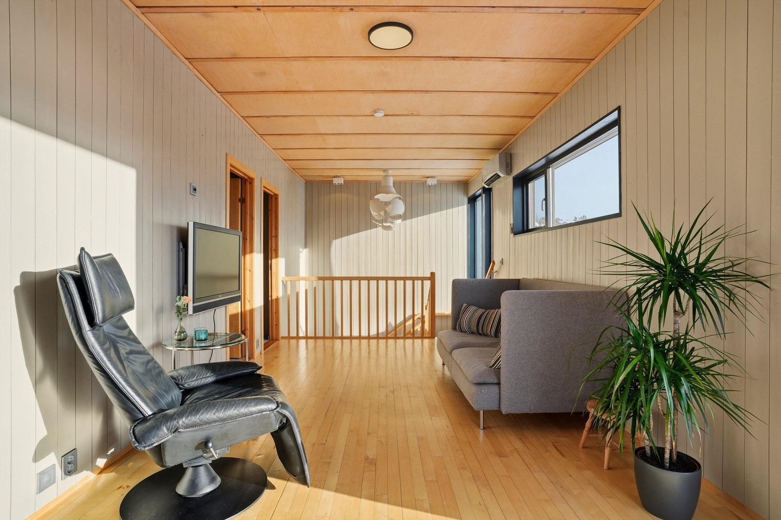 I gang i 2.etasje er det installert varmepumpe. Galleribilde