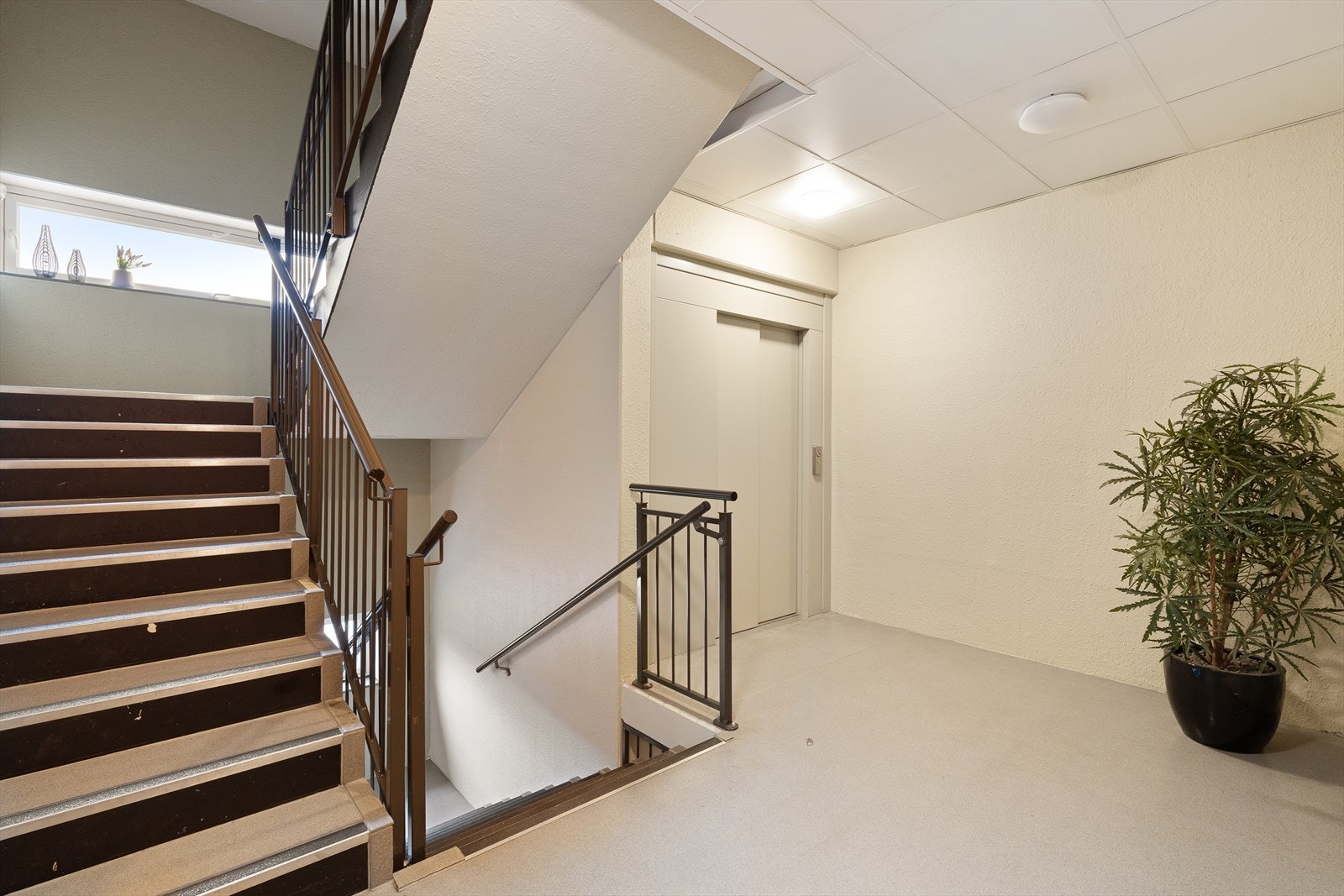 Boligkomplekset er utstyrt med heis. Galleribilde