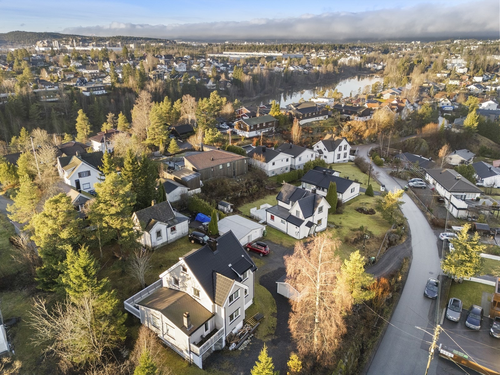 Nærhet til Østmarka gir rike tur- og rekreasjonsmuligheter. Galleribilde