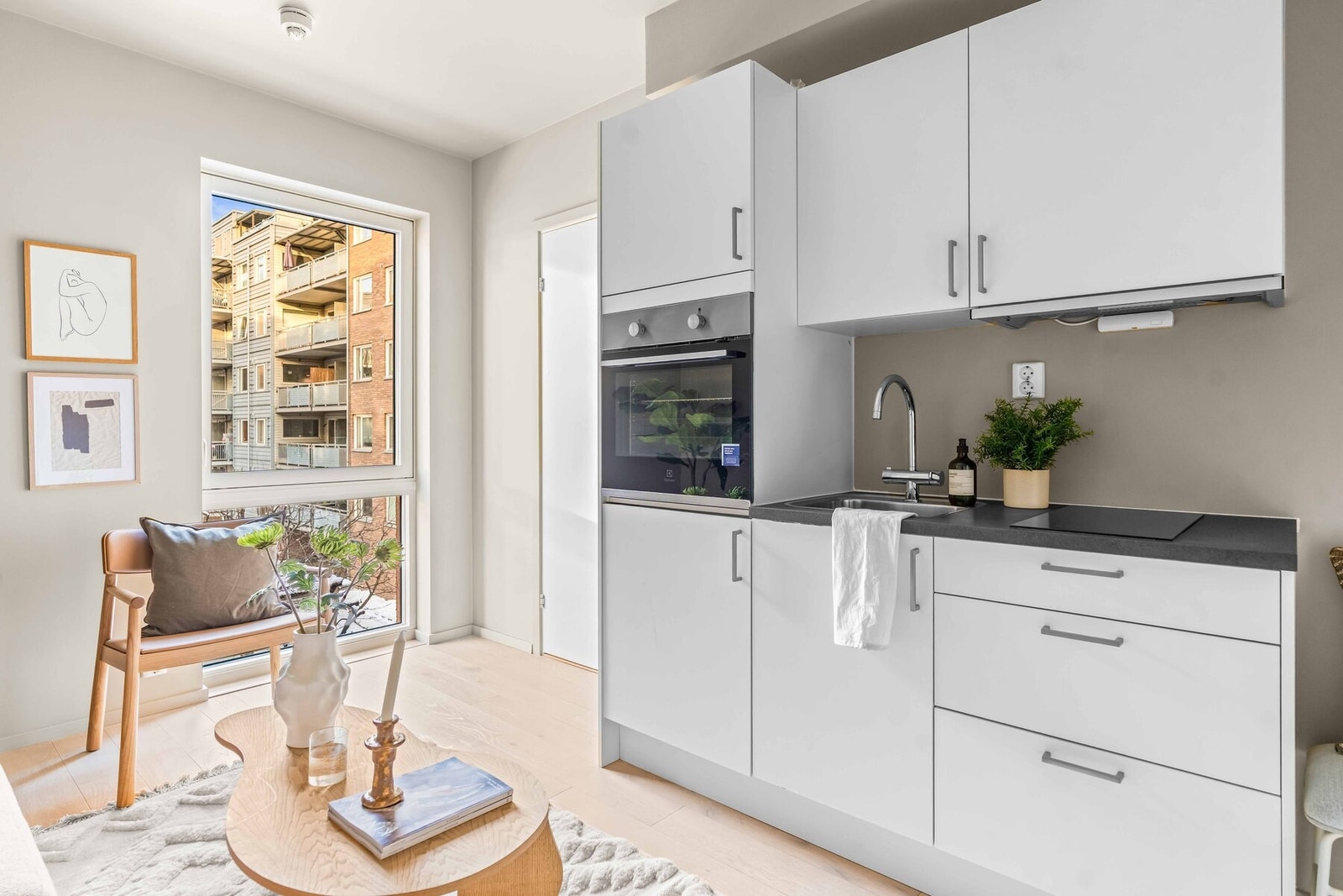 Hybelen er naturligvis ideell for utleie. Galleribilde