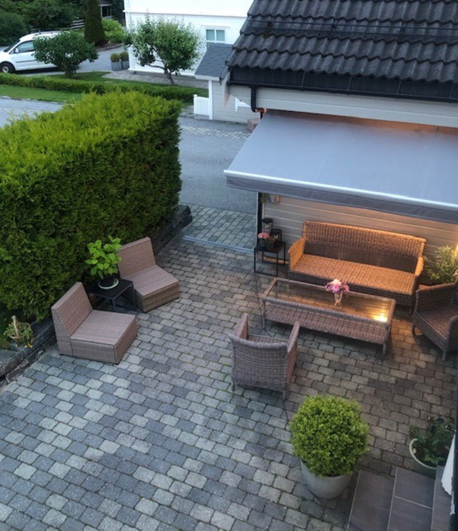 Her kan varme sommerkvelder nytes. Galleribilde