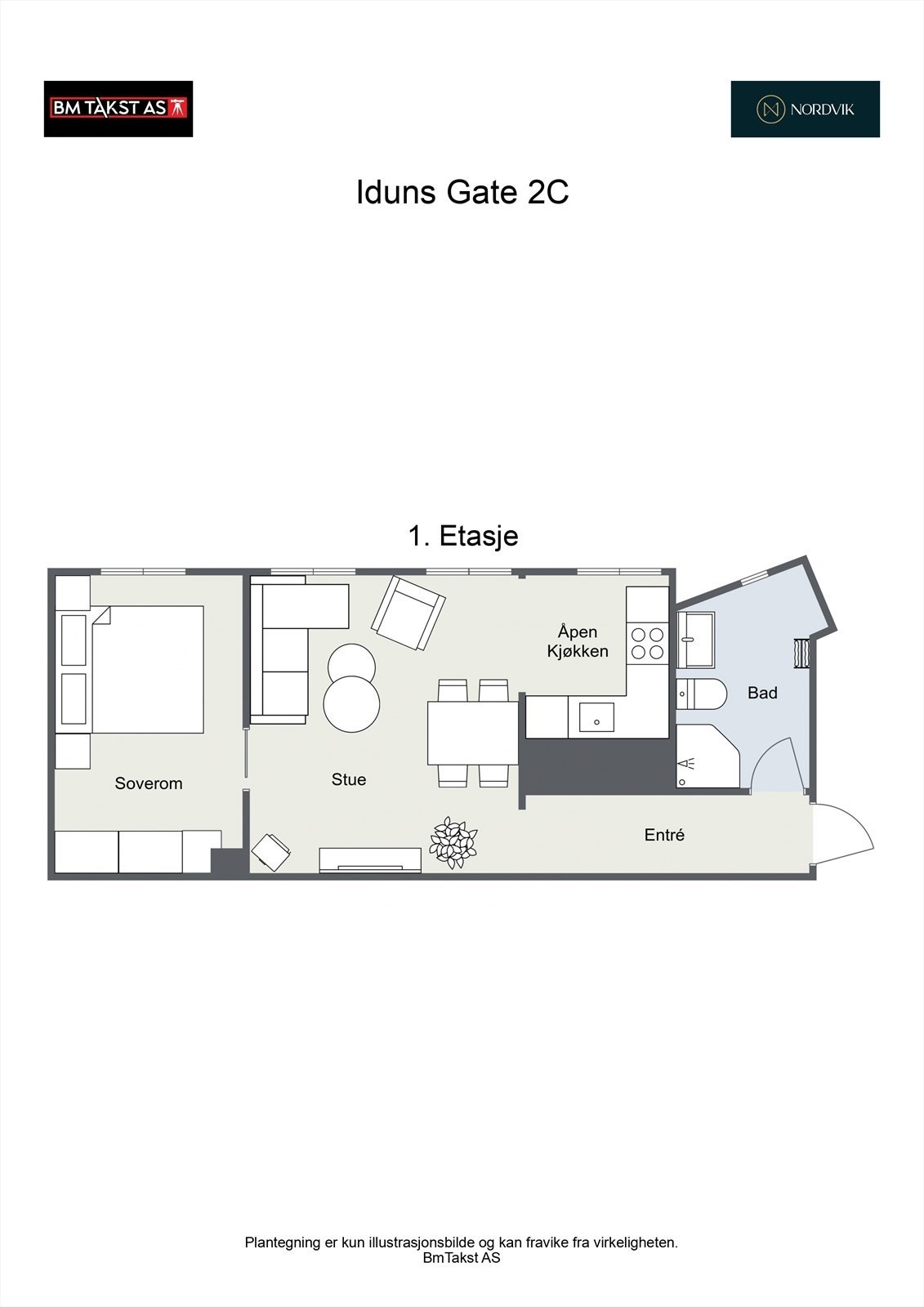 Plantegning. Galleribilde