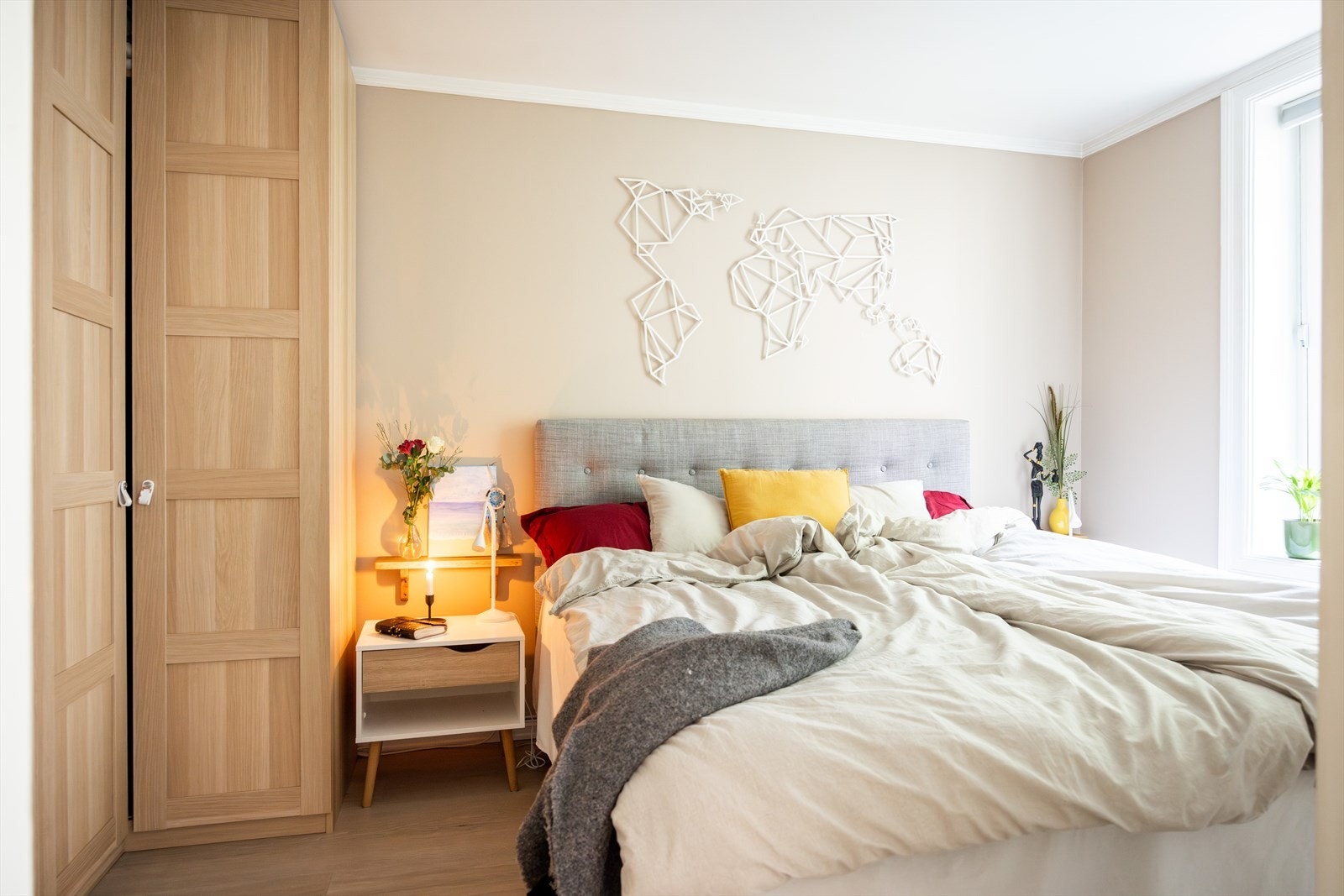 Soverommet har plass til dobbeltseng. Galleribilde