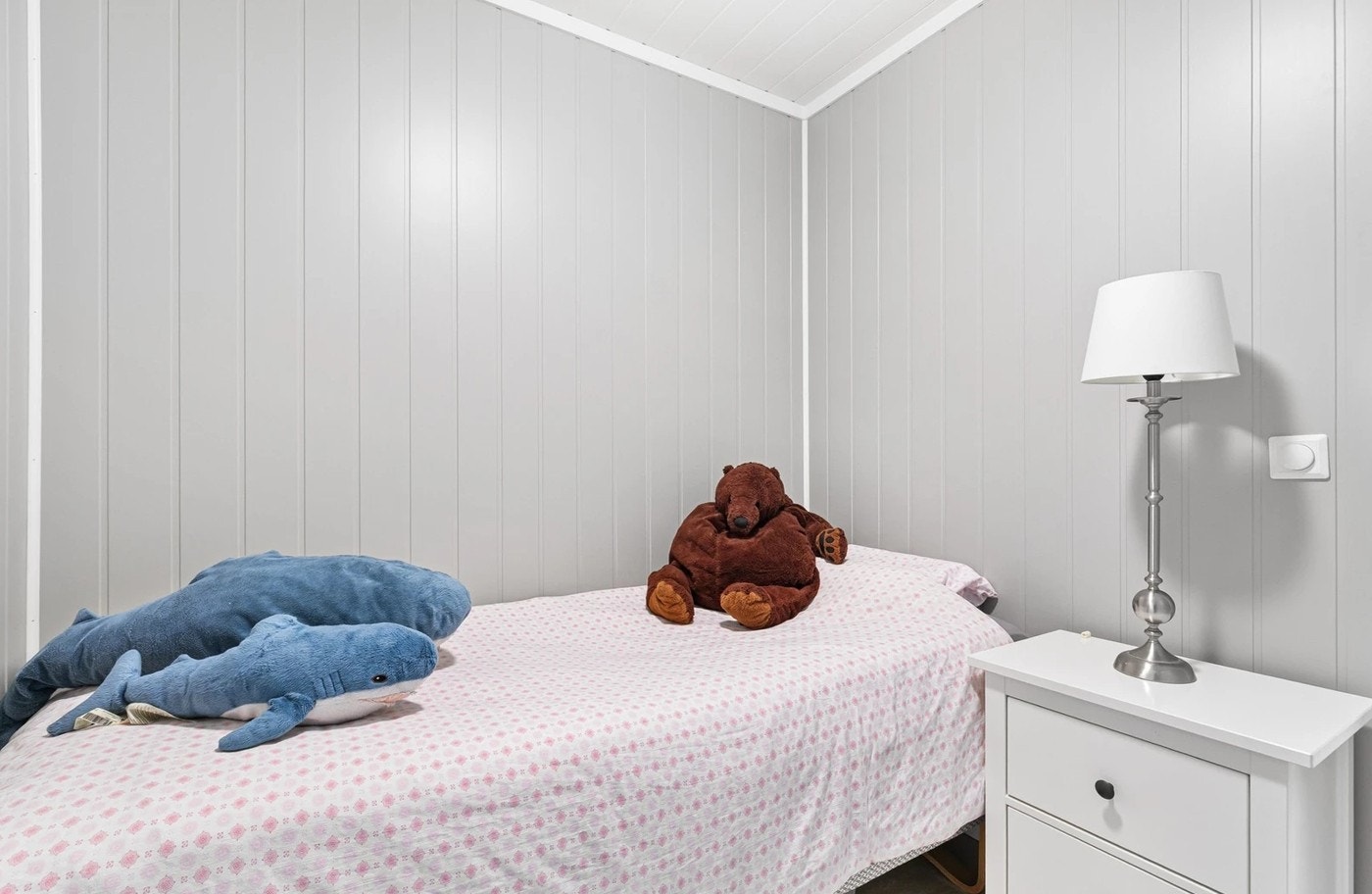 Alle rom er av lik standard og moderne fargevalg. Galleribilde