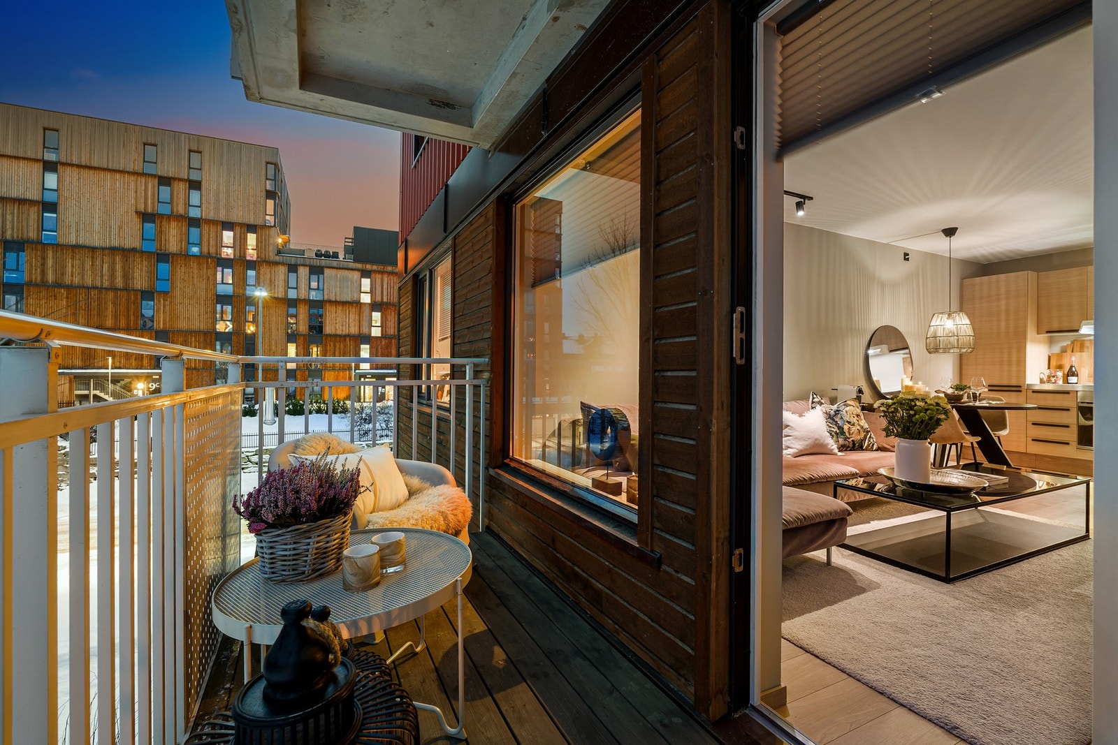 Plass til ønsket utemøblement. Galleribilde