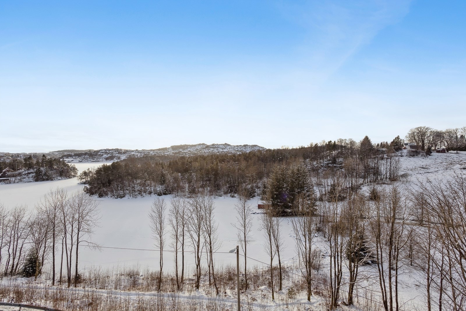 Attraktiv beliggenhet med praktfull utsikt over Sælenvannet Galleribilde