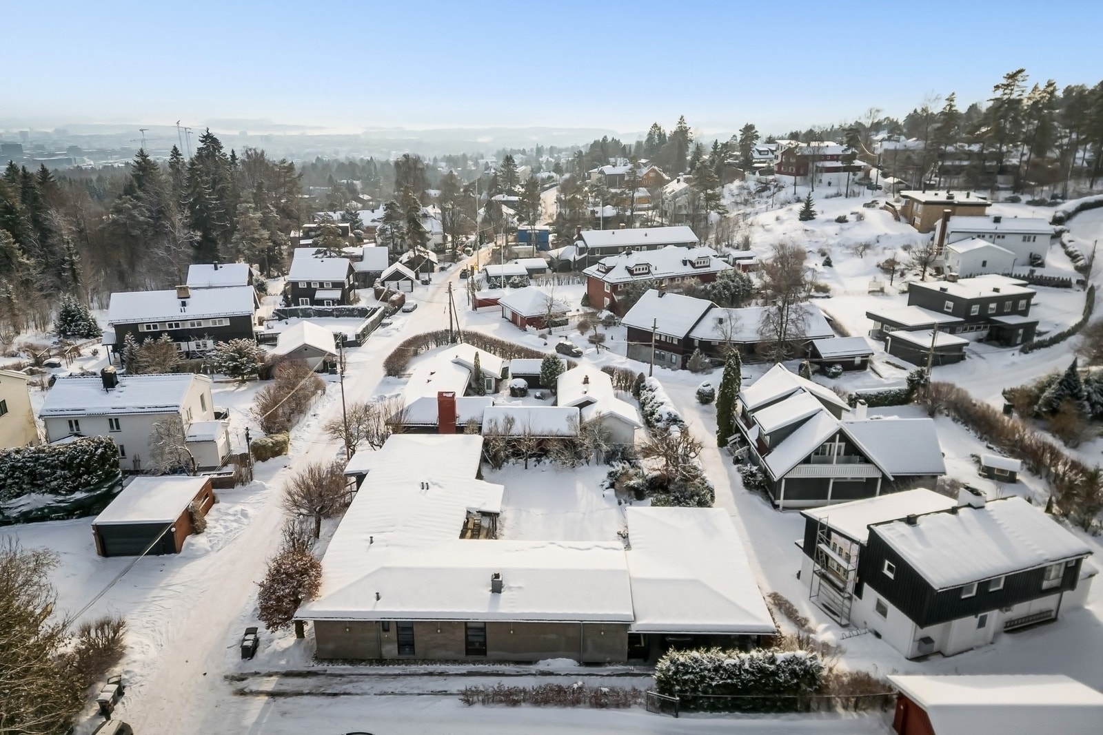 Dronebilde. Galleribilde