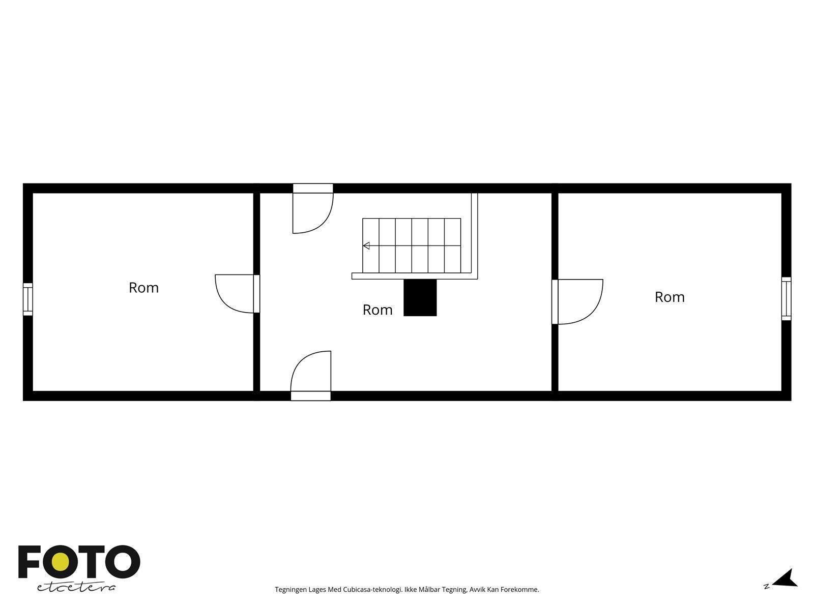Veiledende plantegning - Ikke målbar Galleribilde