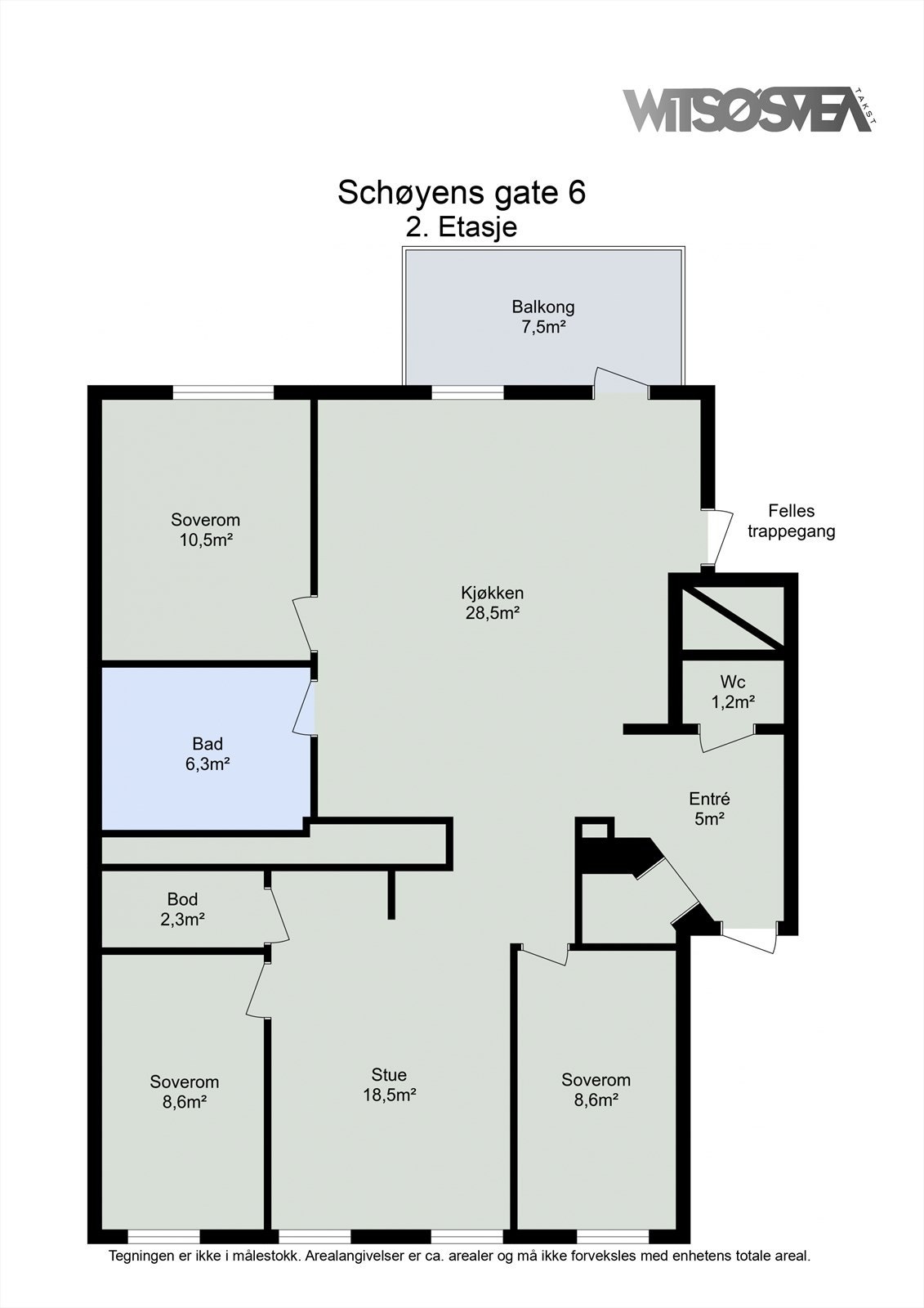 Planskisse. Velkommen på visning! Galleribilde