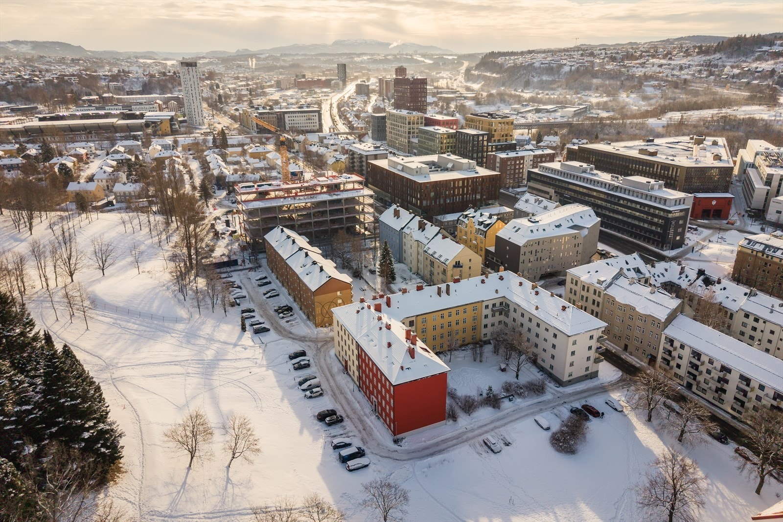 Oversiktsbilder over nærområdet. Galleribilde