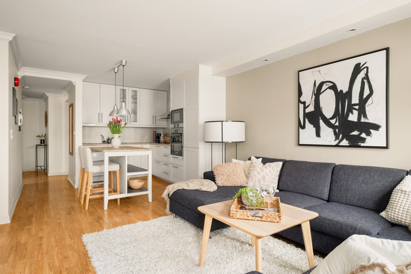 Leiligheten har en god planløsning med en optimal utnyttelse. Galleribilde