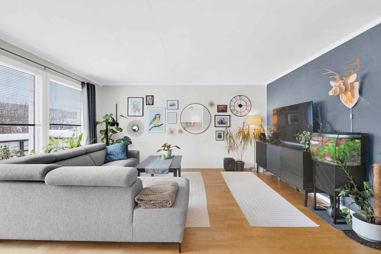 Malt i flotte farger og mulighet for å innrede etter egne ønsker Galleribilde