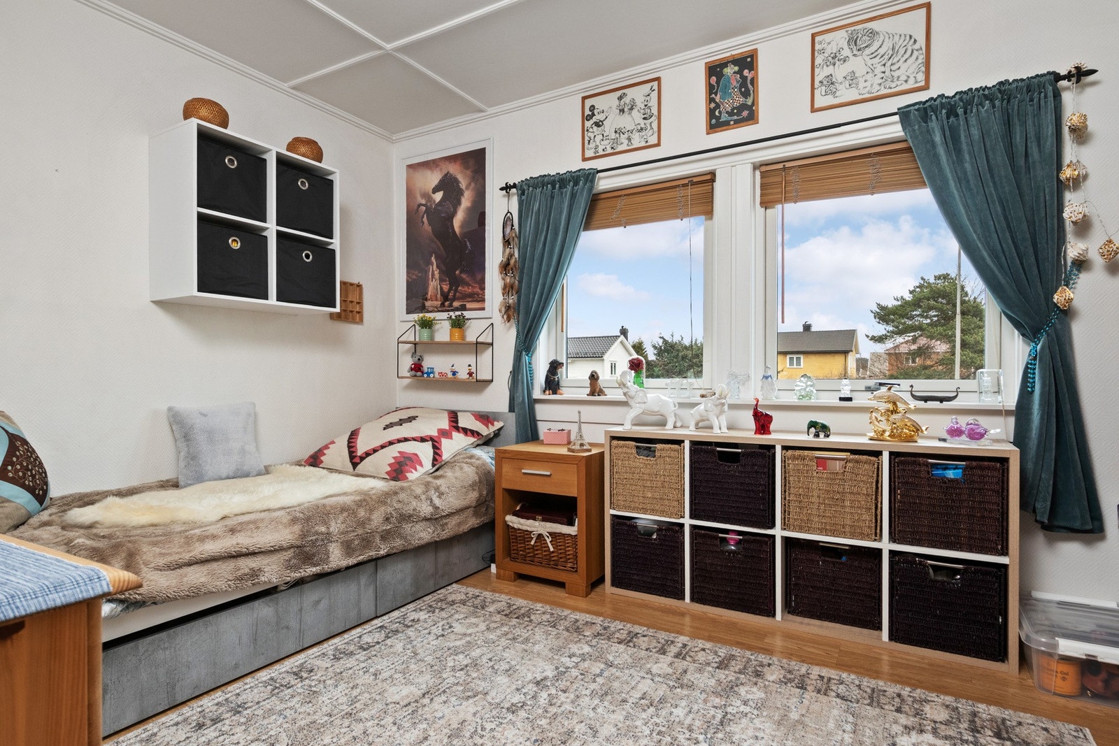 Soverom i hoveddel. Galleribilde