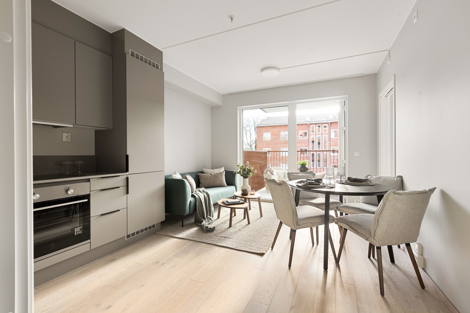 Oppvarming med vannbåren gulvvarme og balansert ventilasjonsanlegg Galleribilde