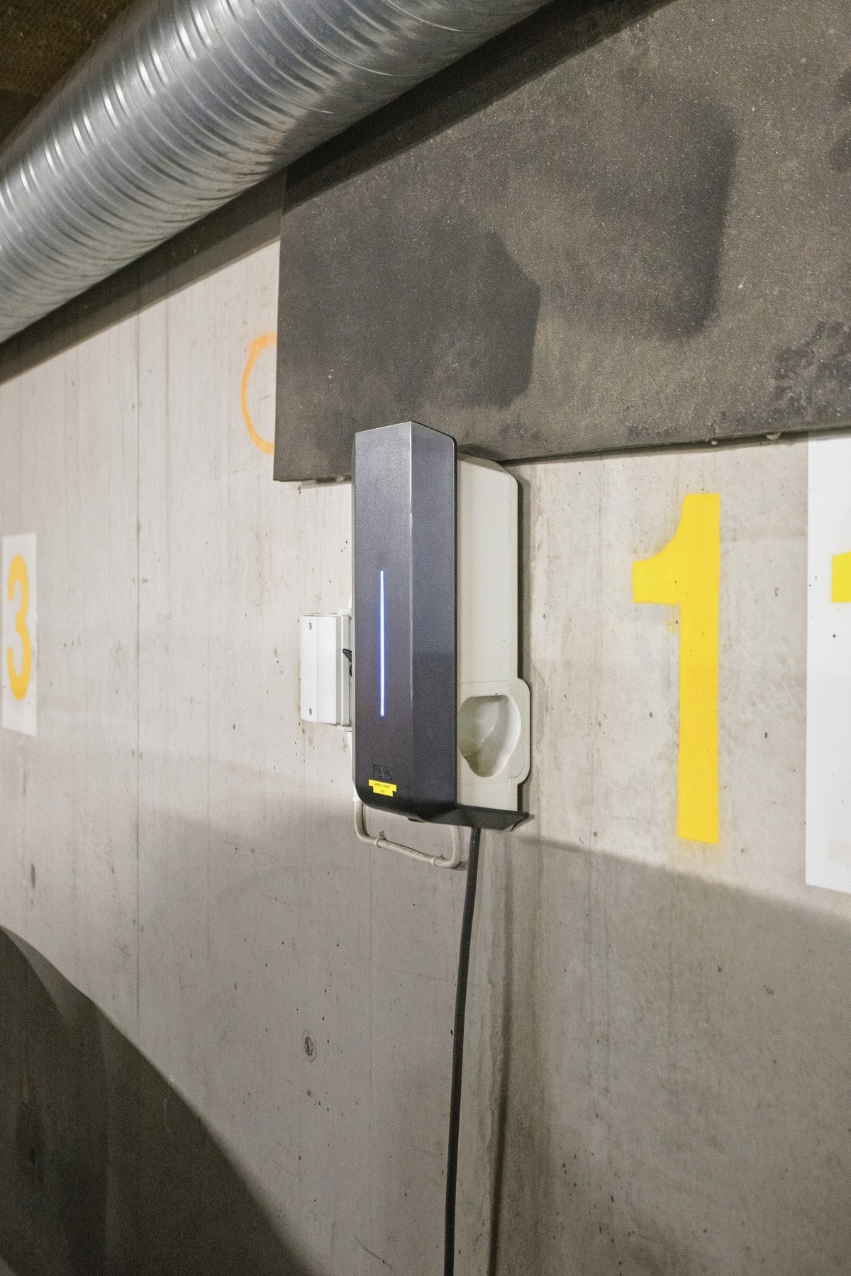 Det er installert elbillader Galleribilde