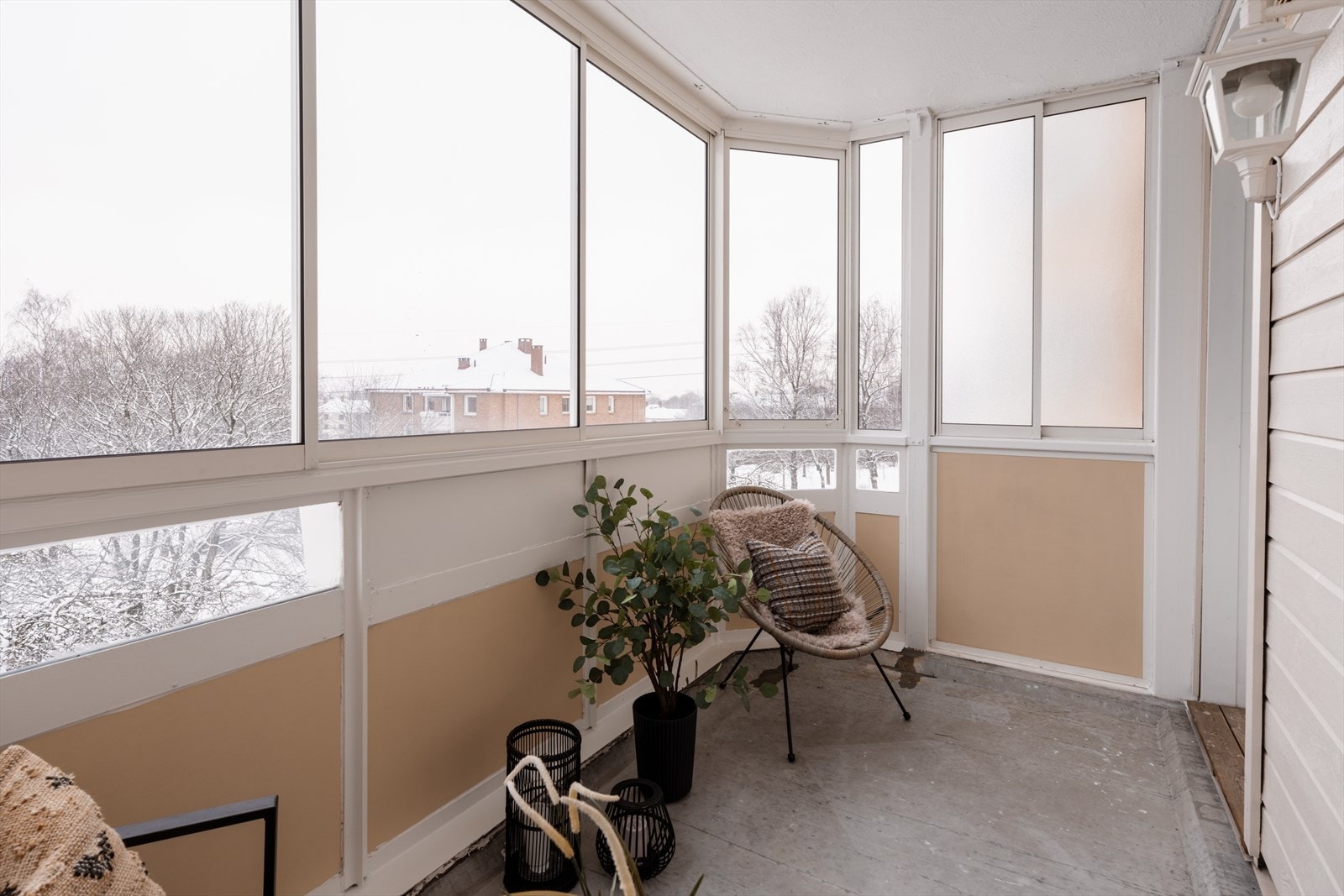 Her kan du ha både gass- og elektrisk grill, perfekt for deilige sommerkvelder! Galleribilde