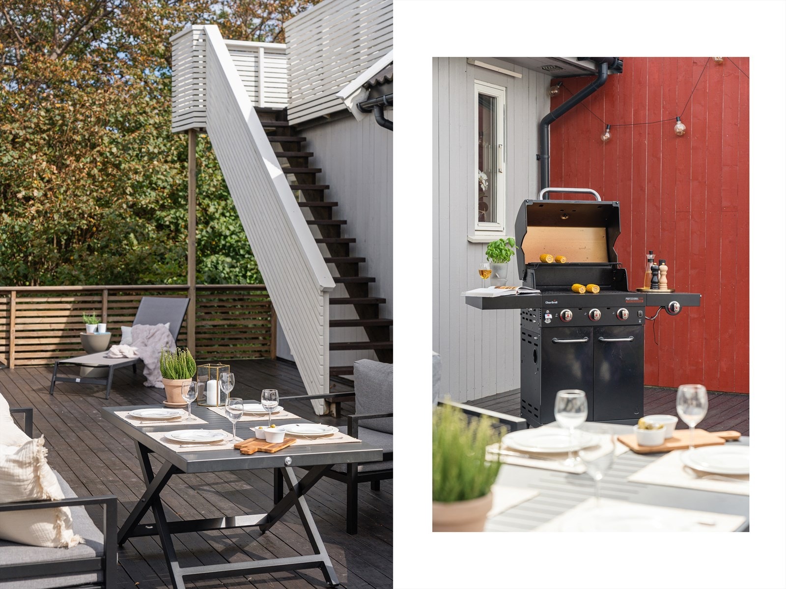 Tilbringe sommeren her? På terrassen med tilkomst fra stue/kjøkken i boligens 2.etg. har du god plass! Den er målt til å være ca 70 kvm., i tillegg har du trapp opp til takterrassen som er på ca 29 kvm. Galleribilde