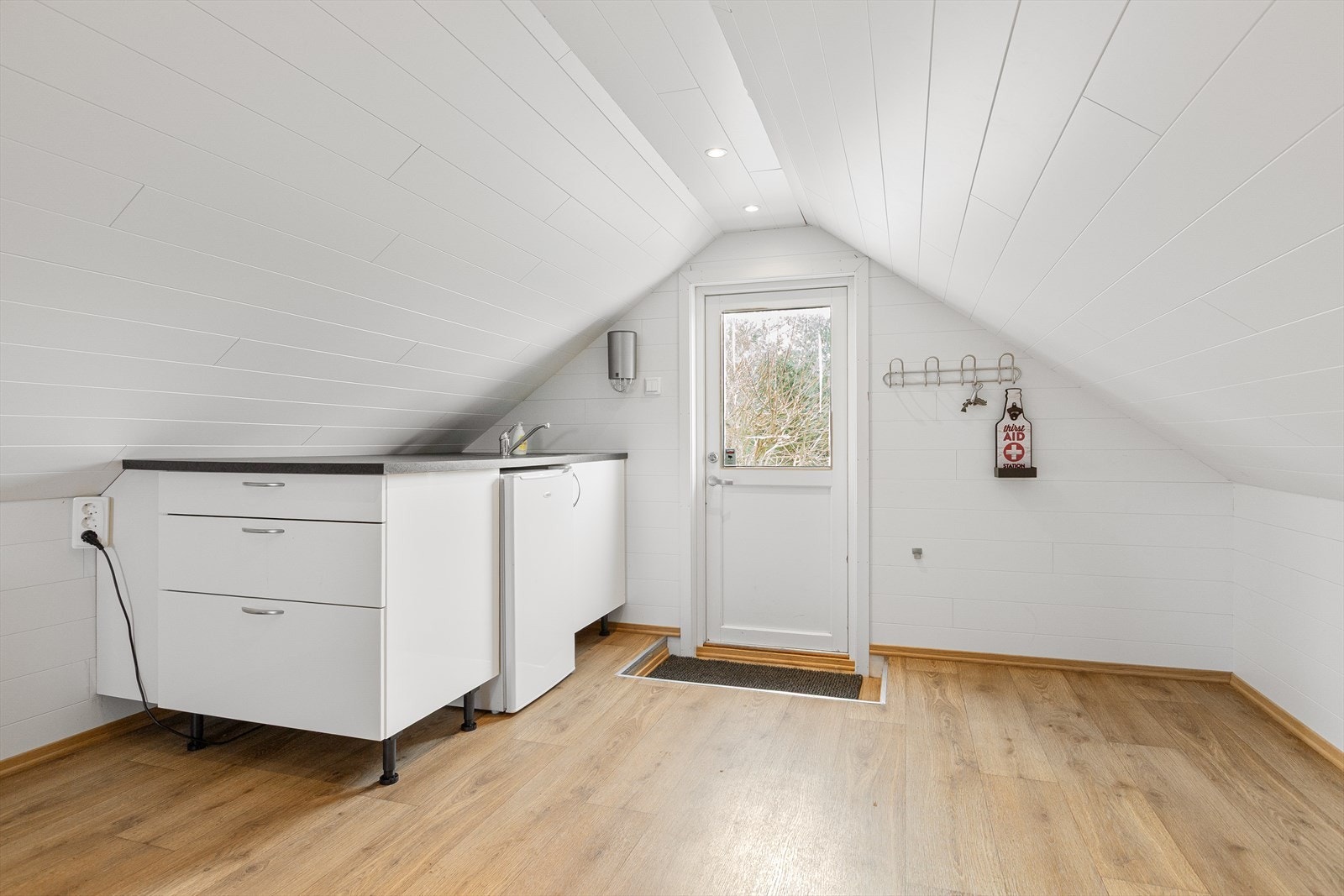 Om de ønsker å trekke seg vekk med venner en lørdagskveld, eller kanskje dere har hjemmekontor og trenger en plass med fred og ro? Galleribilde