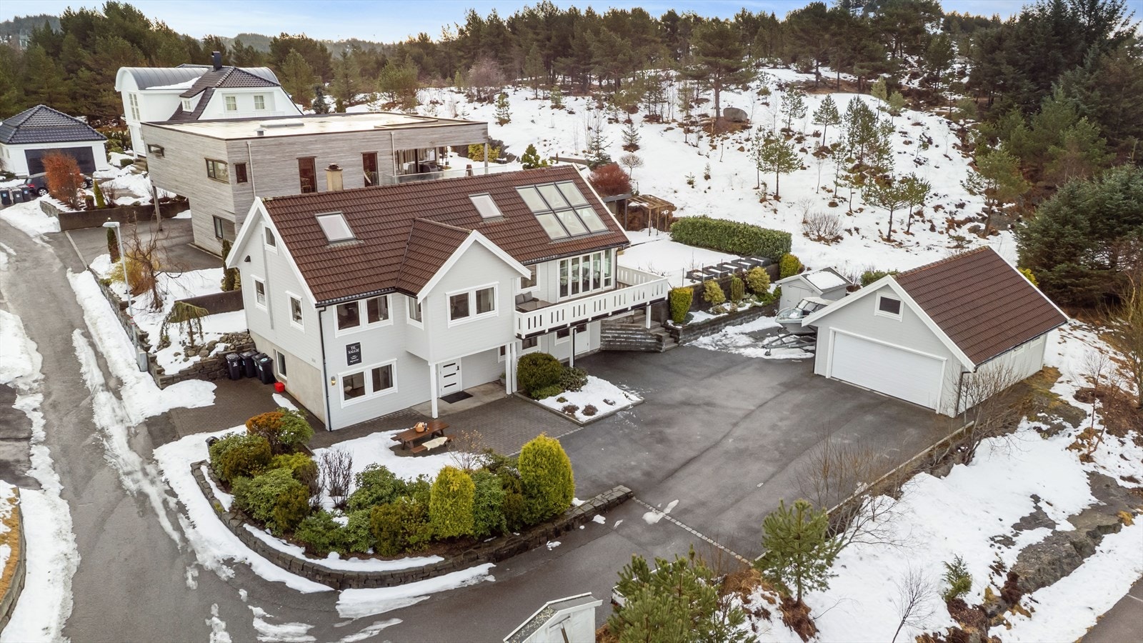 Velkommen til Myklandvegen 144! Foto: Aina Østebøvik Olsen Galleribilde