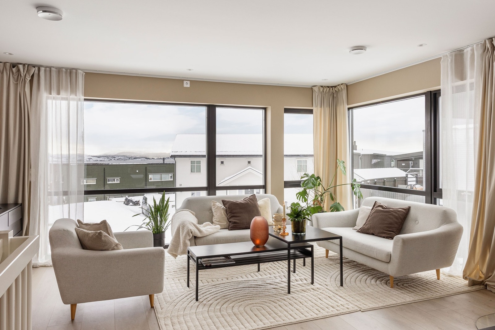 Boligen holder en høy standard med lekre kvaliteter. Galleribilde