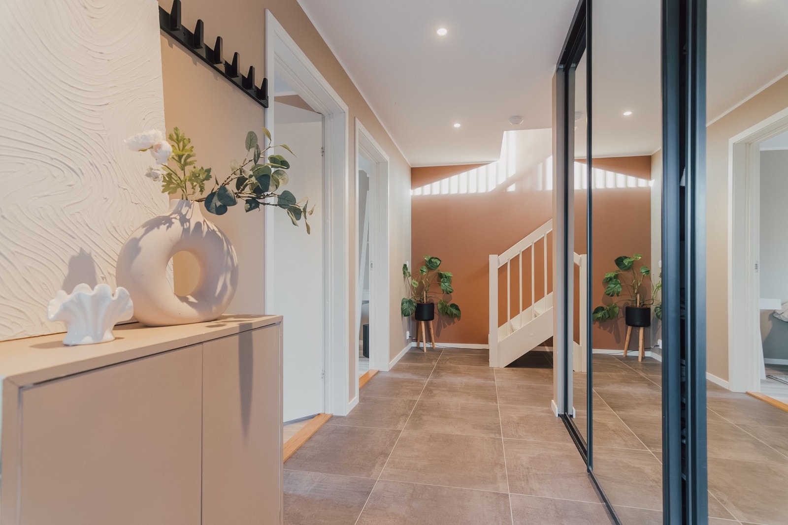 Det er varmekabler i hele 1. etasje. Galleribilde