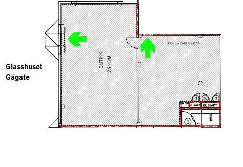 Plantegning - ca 125 kvm Galleribilde