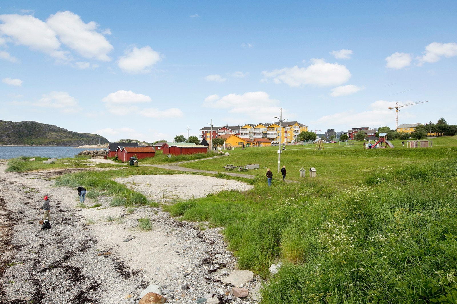 Bystranda og Pelle Molins Plass Galleribilde