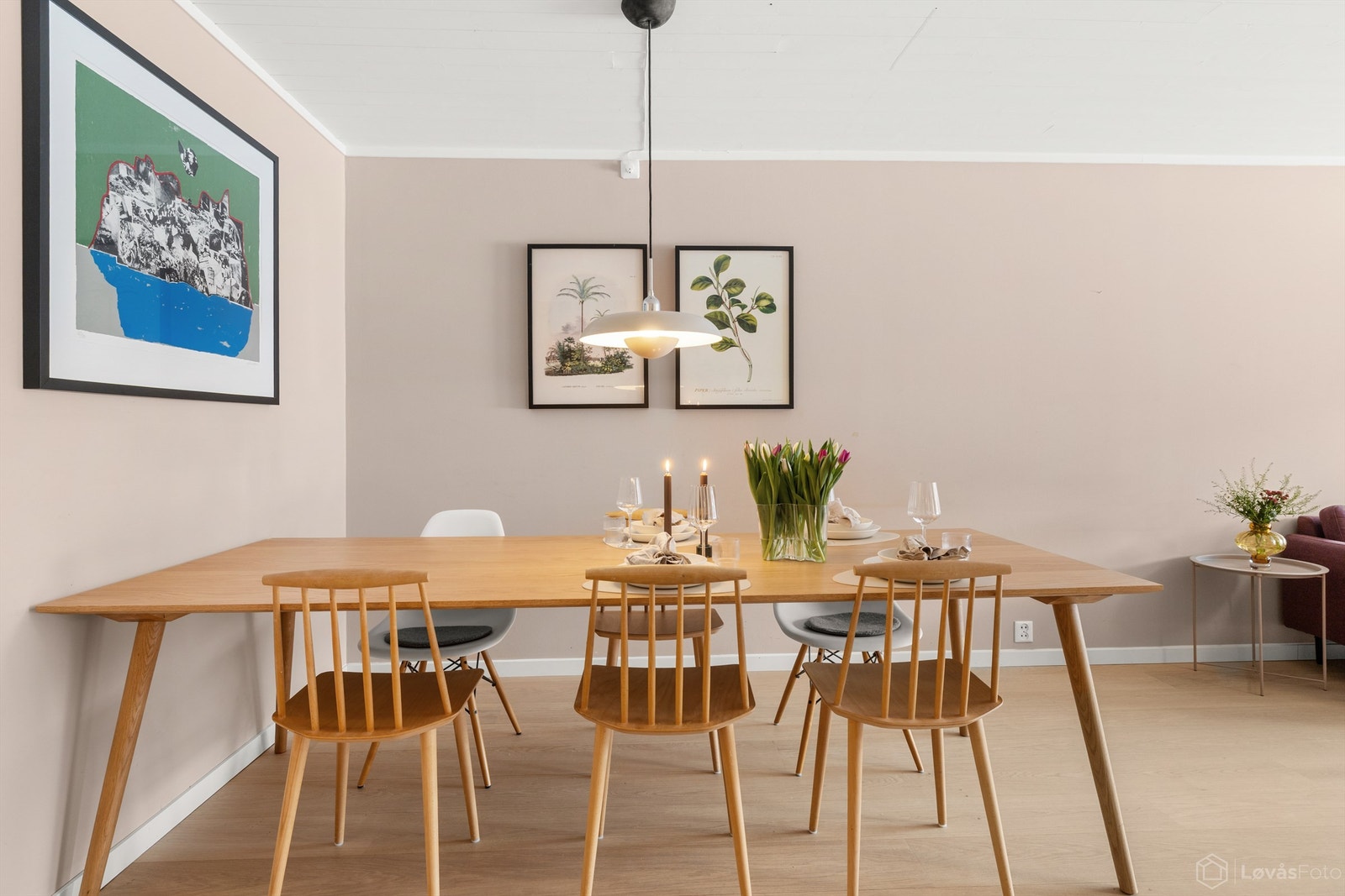 God plass til å dekke langbord Galleribilde