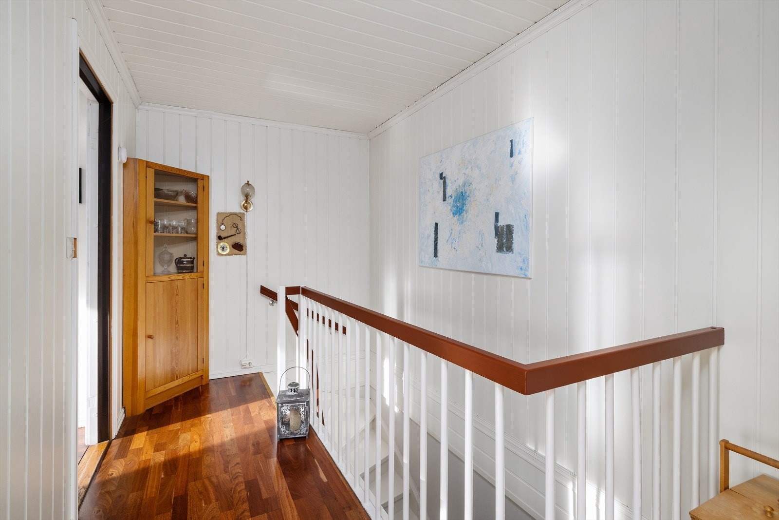 Trappegang - Lyse farger. Galleribilde