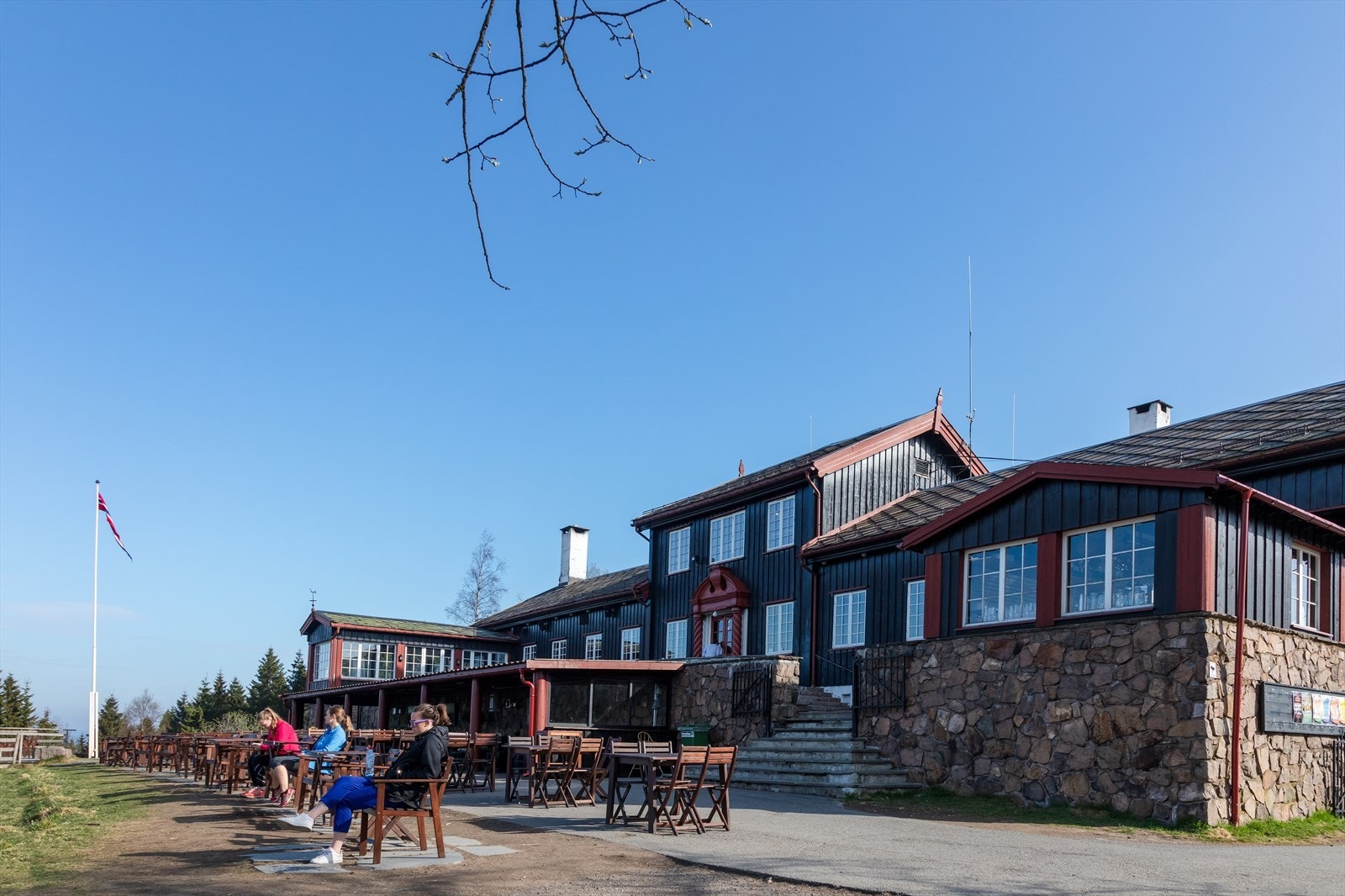 På toppen av Grefsenkleiva ligger Grefsenkollen restaurant. Galleribilde